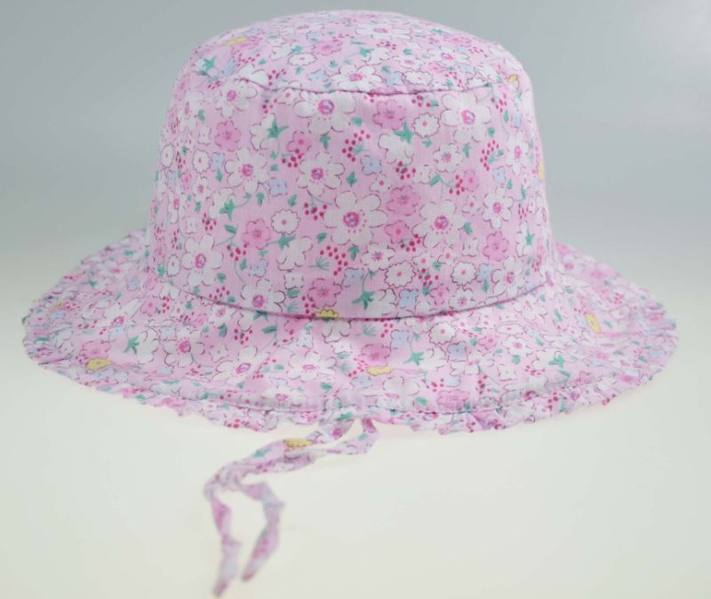 100% Cotton Kids Printed Customized Sport Hats Bucket Hats