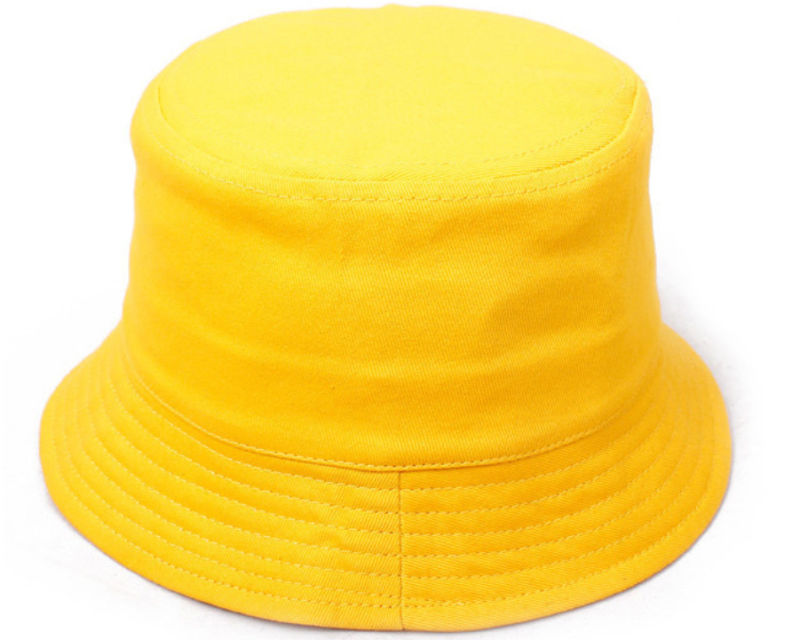 Cotton Chino Twill Multi Solid Colors Blank Bucket Hat