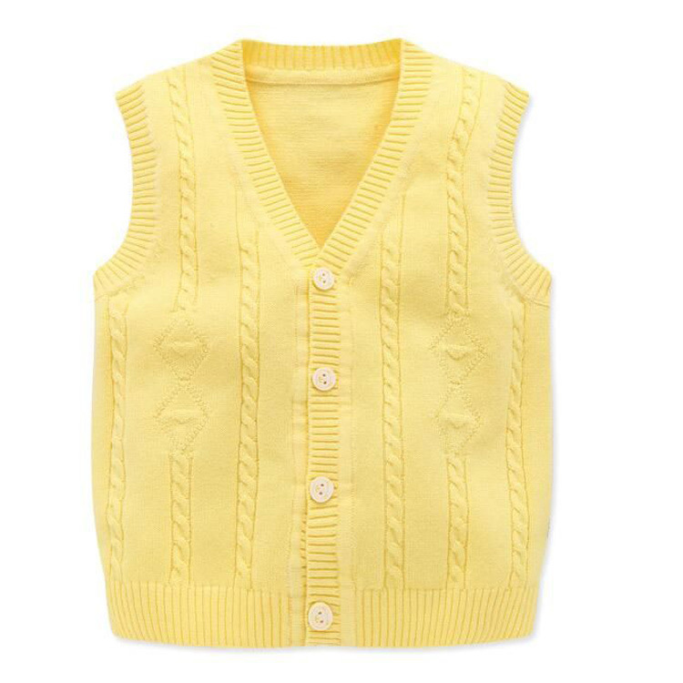 Manufacturer Print Design Knitted Cotton Children Vest