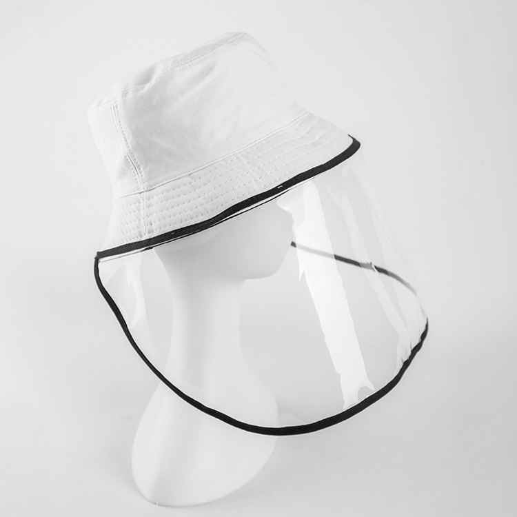 Anti Flu Droplets Fisherman Protection Hat with Face Shield