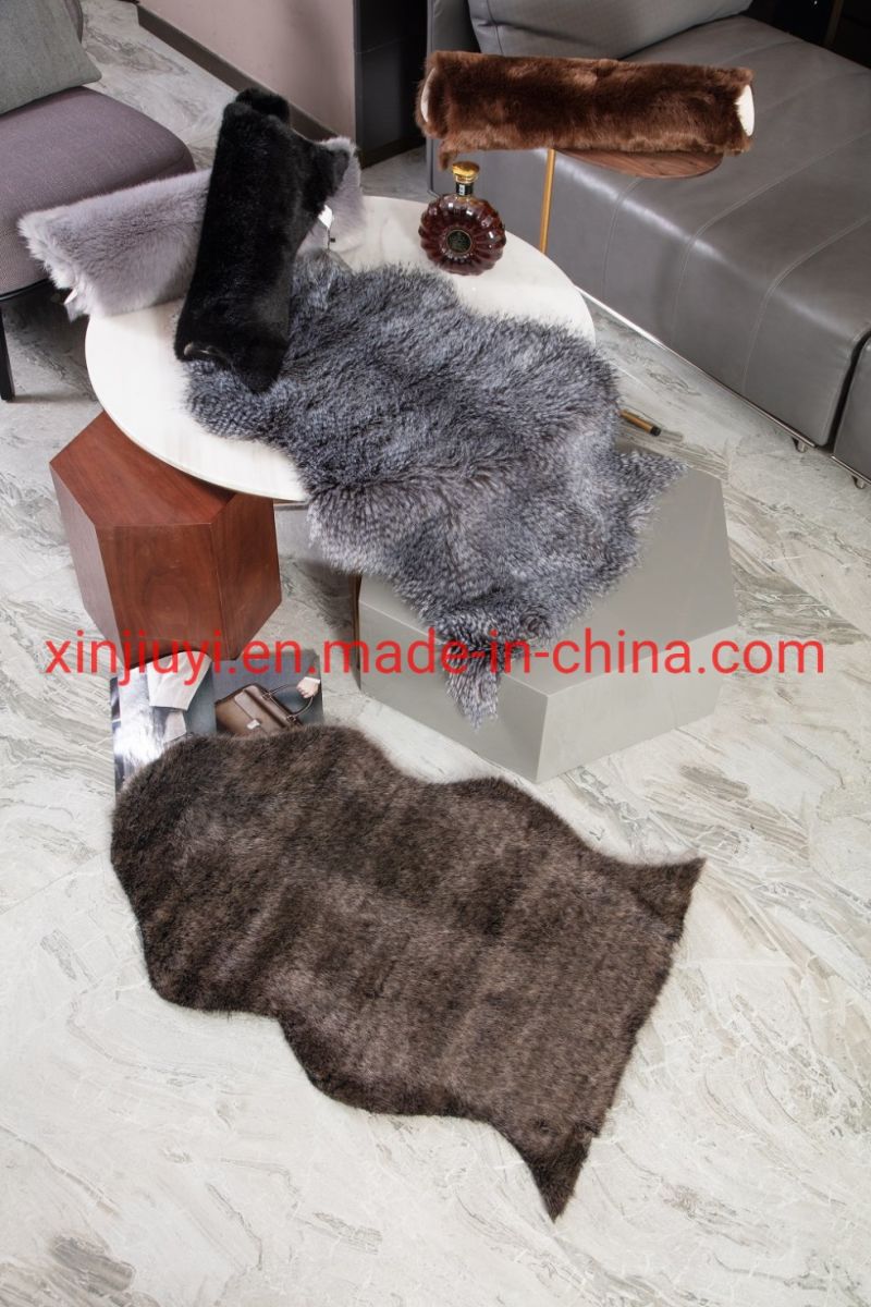 Wholesale Custom Acrylic Carpet Custom Size Artificial Fur Rug Sheepskin
