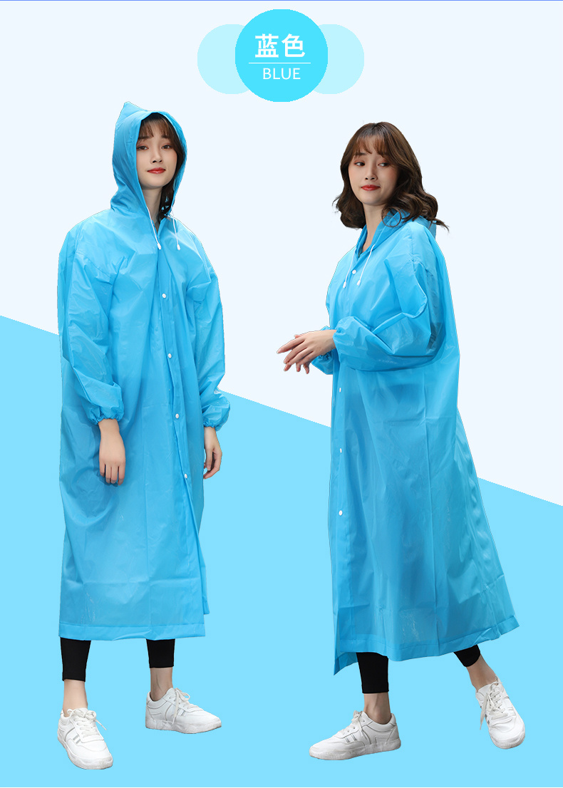 Unisex Raincoat Not Disposable Raincoat New EVA Raincoat for Adult and Children