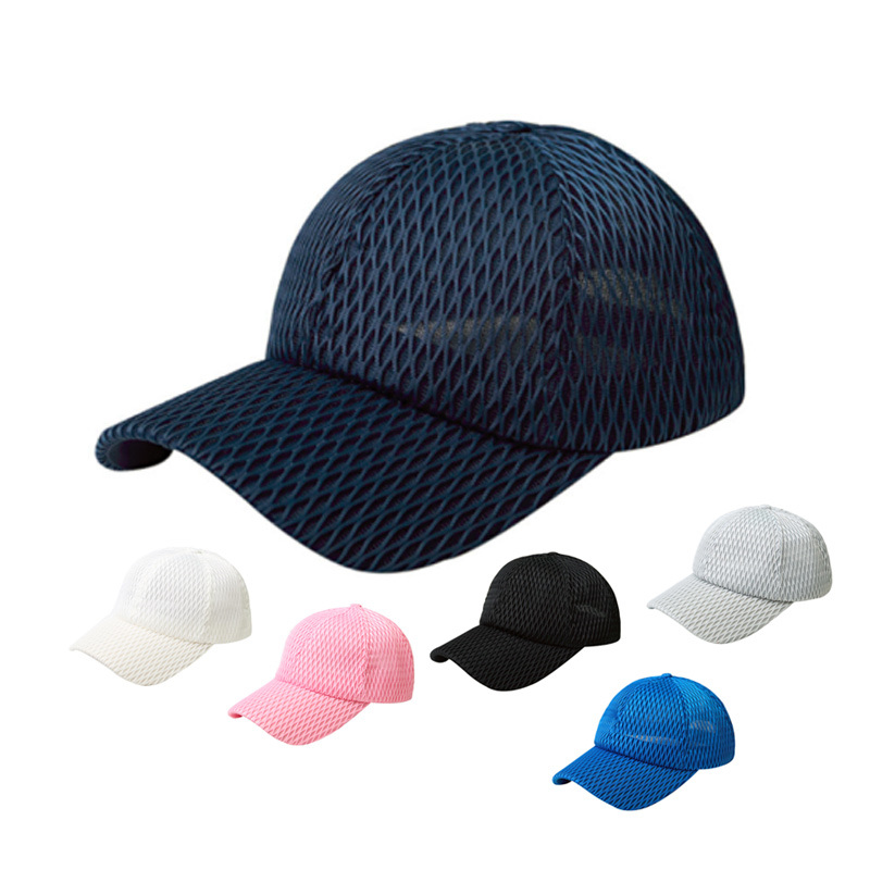 Custom Fashion Men Women Summer Sports Mesh Breathable Ponytail Hat Baseball Cap