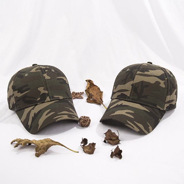 High quality 6 Panel 100% Cotton Military Hat Baseball Cap Without Logo
