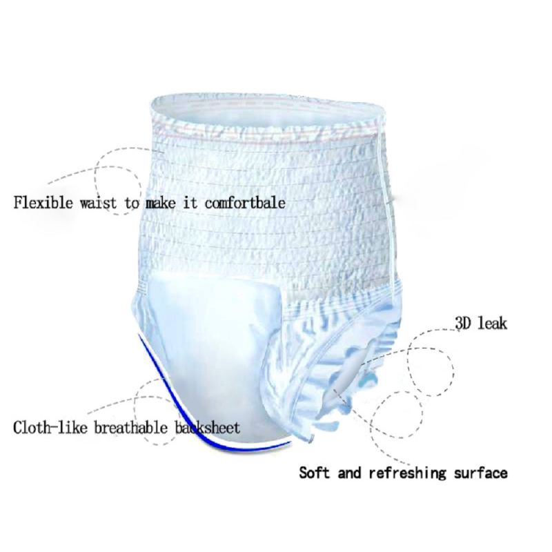Disposable Incontinence /Incontinent /Hygiene/ Hygienic Sanitary Protect Assured Adult Underwear