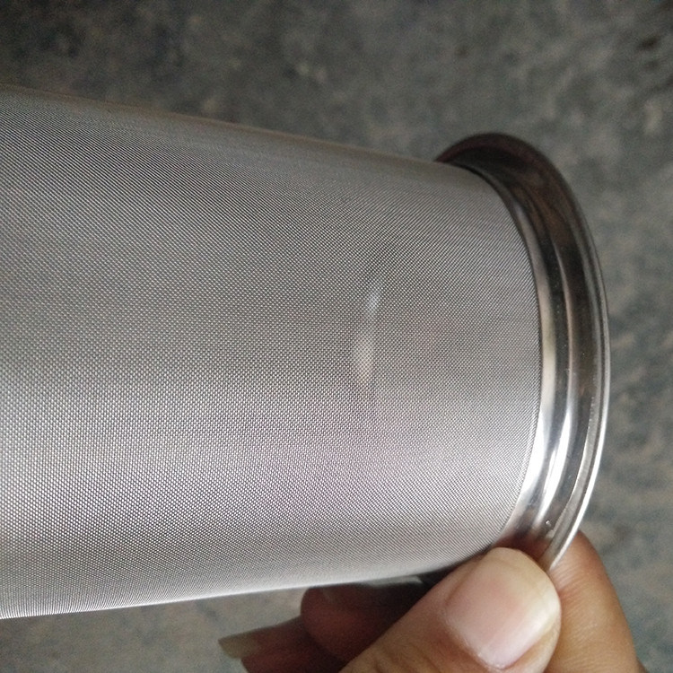 Round Twill Weave Woven Wire Mesh Stainless Steel Filter Drainer