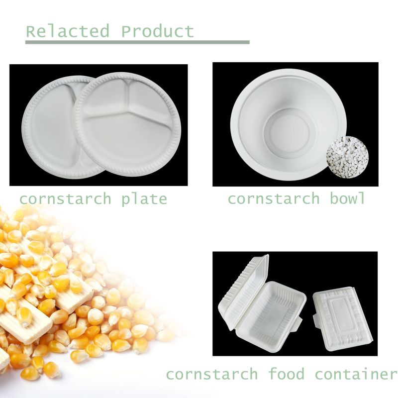 Biodegradable Tableware 6inch Biodegradable Corn Starch Cup
