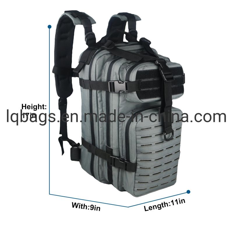 Military Tactical Assault Backpack Laser Cut Molle Bag Large Capacity