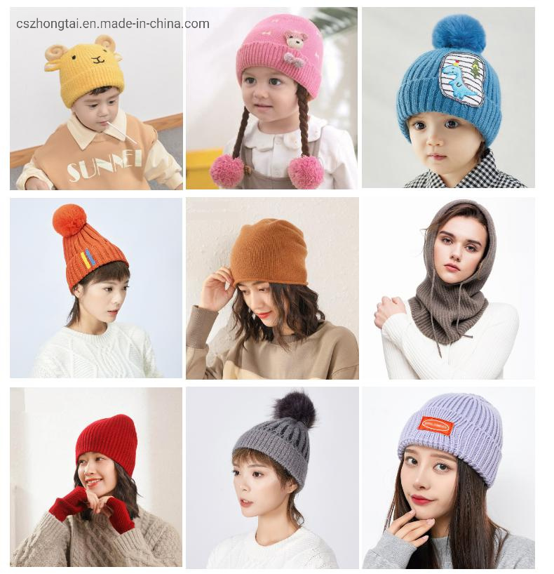 Promotional Warm Knit Design Knitted Winter Hats for Men
