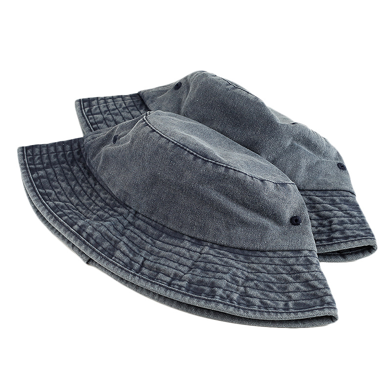 High Quality Washed Cotton Bucket Hat Fisherman Cap