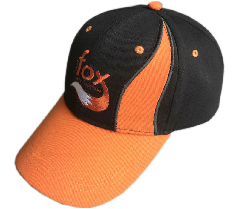 Cotton Twill Custom Embroidery Logo Sandwich Bill Baseball Hat