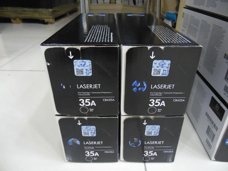 CB435A/35A Compatible and Original Laser Toner Cartridge for HP Laser Jet Printer Consumable