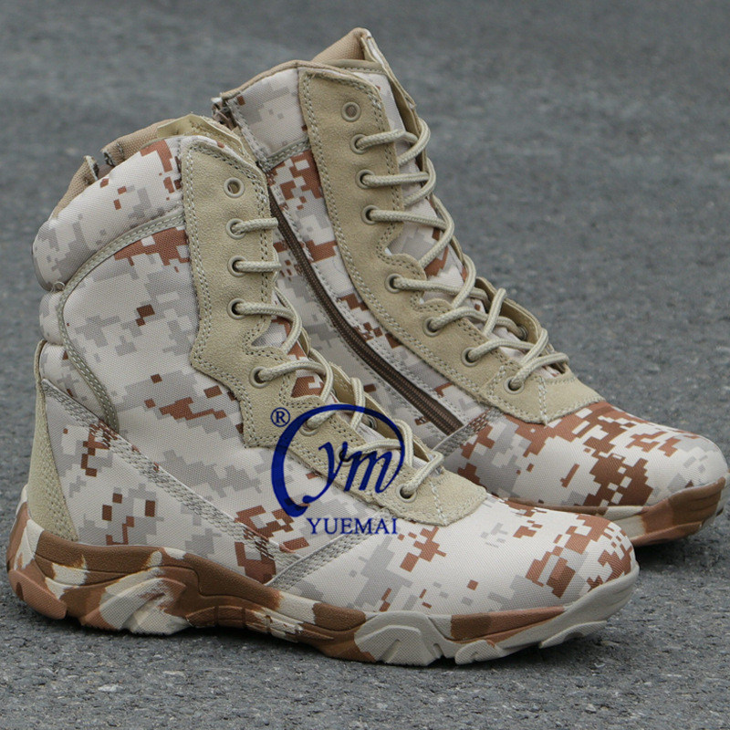 2021 New Arrival Police Equipment Army Military Camo Jungle Boot