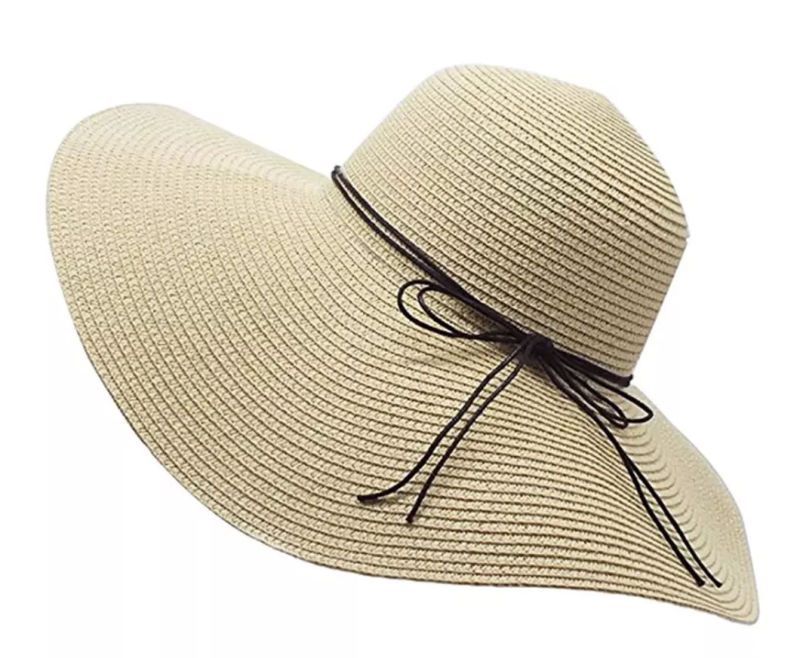 Summer Vacation Seaside Visor Beach Straw Hat Fashion Lafite Straw Hat Sun Protiction Hat