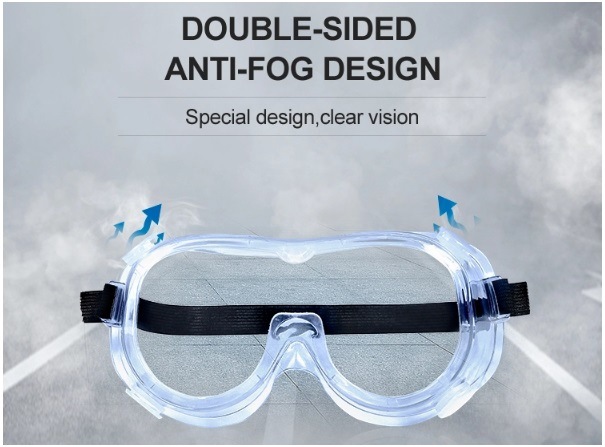 Antifog Goggles Protective Indirect Vent Safety Goggle