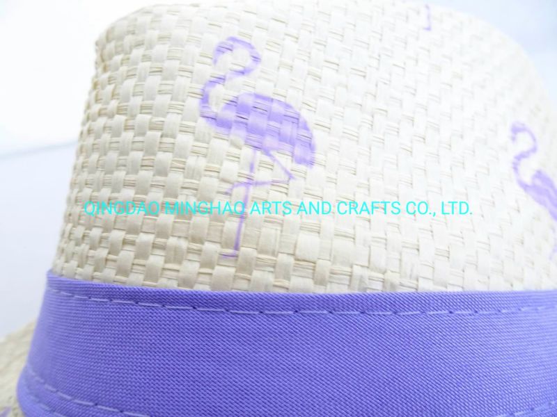 New Fashion Outdoor Beach Hat, Paper Straw Hats for Children