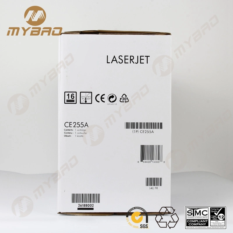 Factory Wholesale Toner Cartridge for HP Ce255A 55A