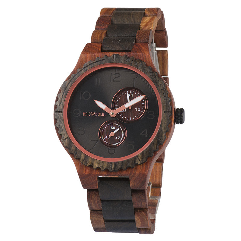 Minimalist Watch Men OEM Custom Own Brand Wooden Watch Men's Bamboo Watch