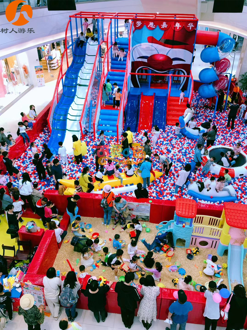 Customized Multi-Functional Kids Amusement Parks with Children Soft Play Toys
