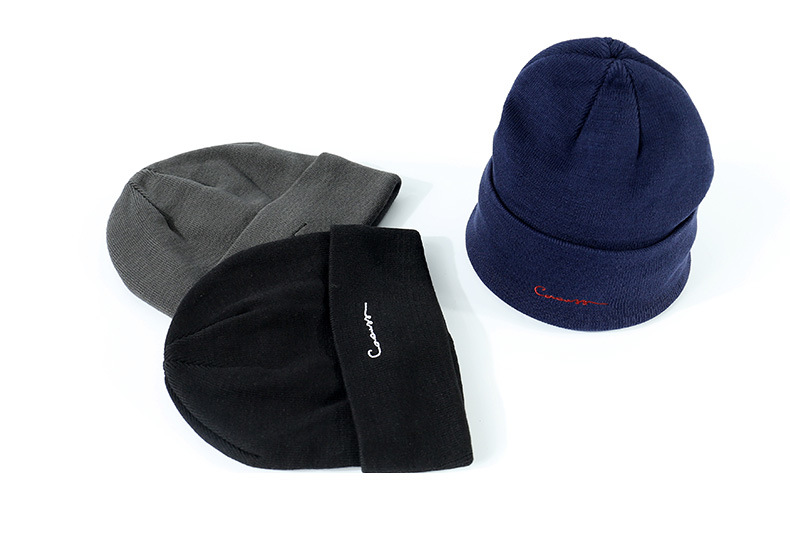 Customized Logo Winter Knit Cap, Woollen Cap, Soft Cotton Hat/Cap 3