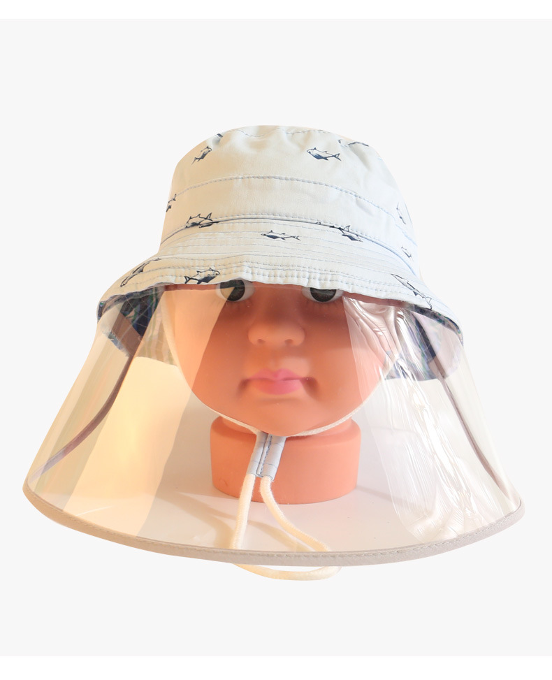 Detachable Protective Bucket Hat for Baby