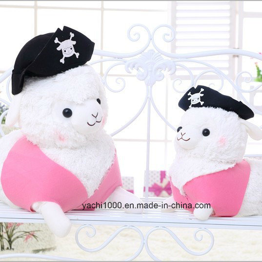 Lovely Plush Soft Stuffed Animal Toy Sheep with Hat