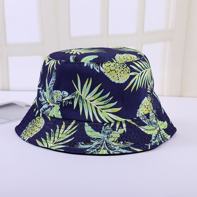 Cotton Fisherman Hat Multicolor Sun Hat Custom Pattern Bucket Hat