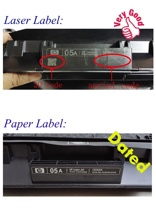 Original Q2612A/80A/83A/78A/85A/05A/36A Toner Cartridge for HP Laserjet Printer