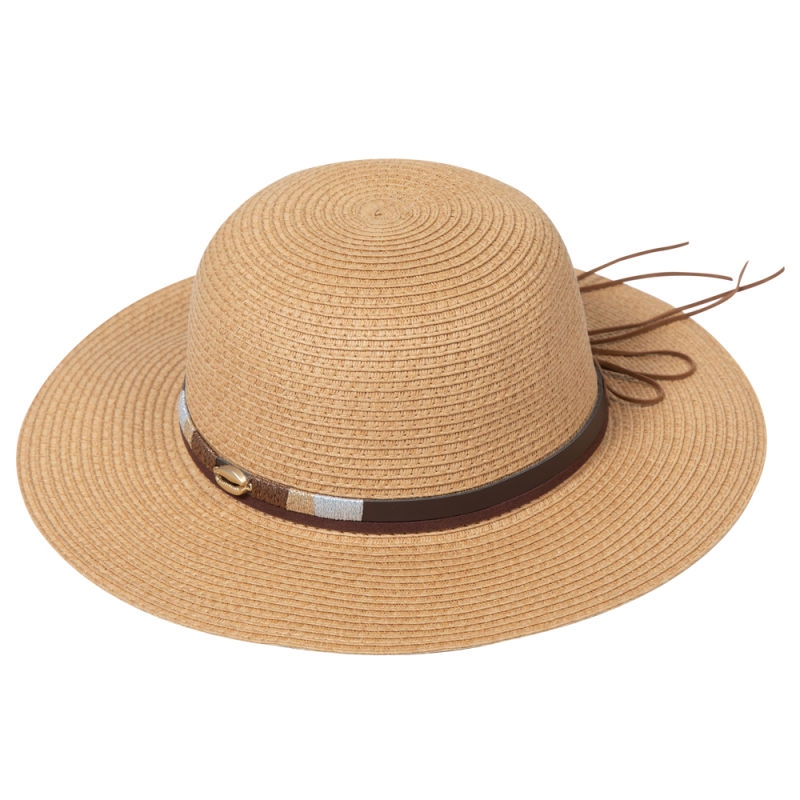 Outdoor Floppy Straw Hat Forwomen Summer Beach Floppy Straw Hat