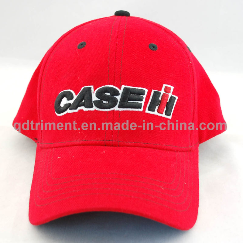 Stretchable Full Size Cotton Twill Embroidery Sports Baseball Cap (TRB047)