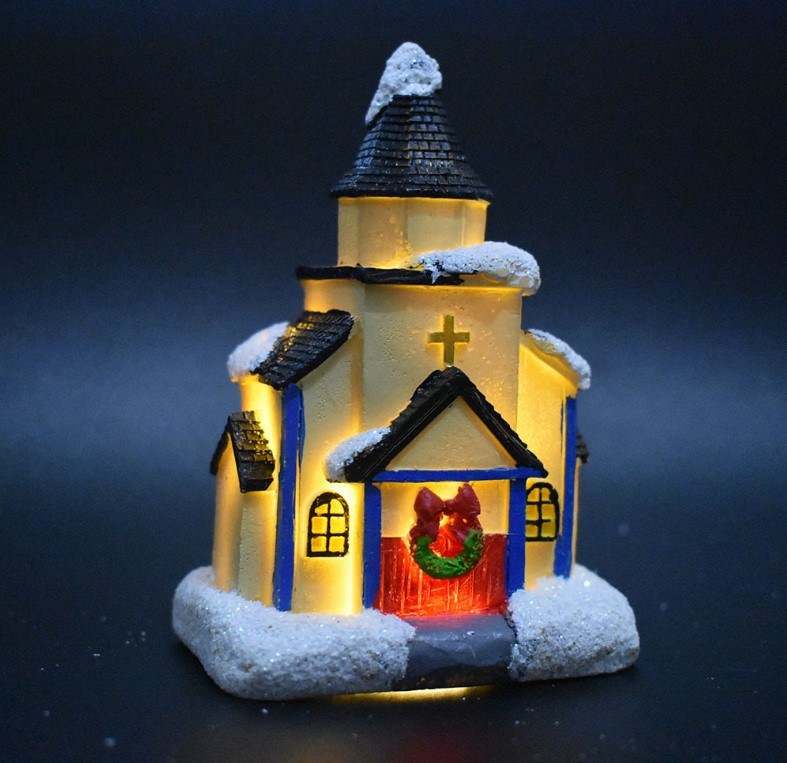 Children's Christmas Gifts, Children's Holiday Gifts, Christmas Snow House, Kids Gift, Light