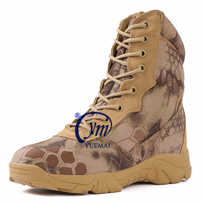 2021 New Arrival Police Equipment Army Military Camo Jungle Boot
