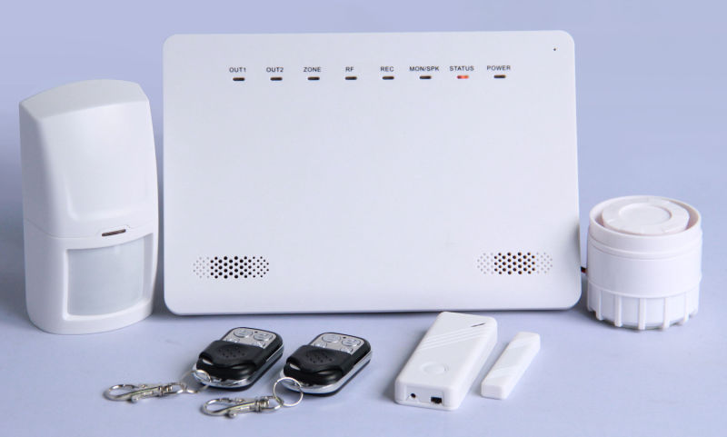 New Wolf-Guard Wireless GSM Home Burglar Alarm for Home Protect