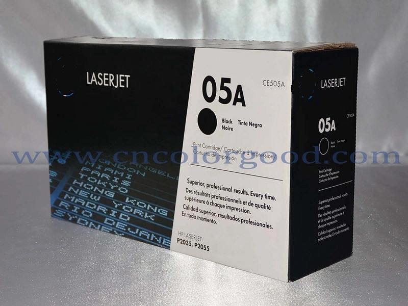 100% Genuine Ce505A/Q2612A/85A/83A/80A Black Laser Toner Cartridge for HP Printer Cartridge