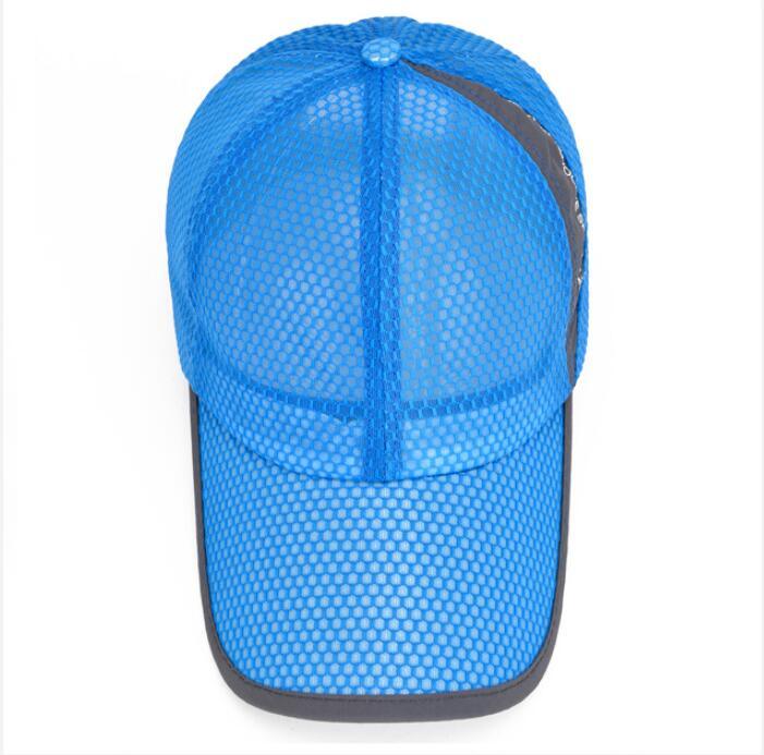 Summer Custom Mesh Baseball Cap Polyester Sport Baseball Hat for Men Women
