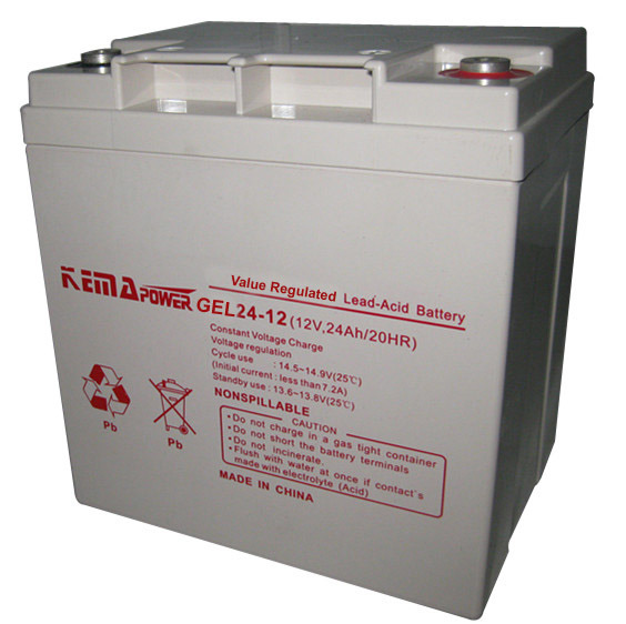 Gel 12VDC-200ah Free Maintenance Rechargeable Flat Plate Deep Cycle Solar Battery