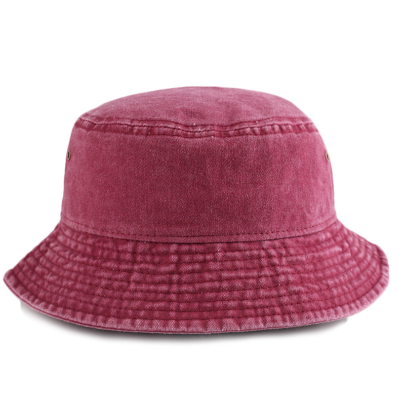 Wholesale Washed Cotton Bucket Hat Fisherman Hat