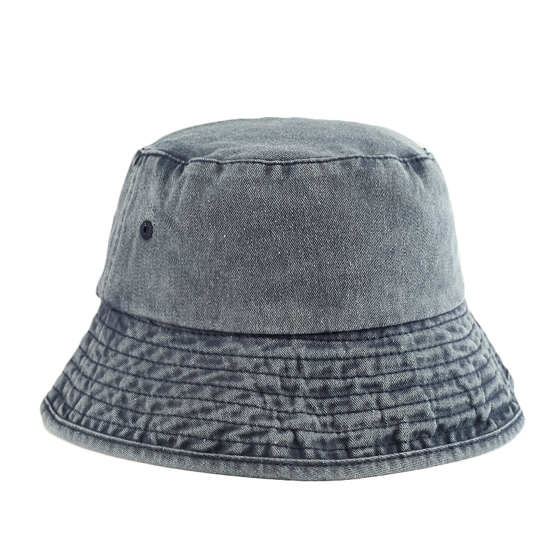 High Quality Washed Cotton Bucket Hat Fisherman Cap