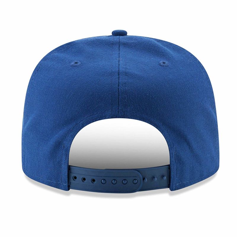 Adjustable Baseball Cap Blue Matel Framed Logo New Fashion Era Snapback with Flat Visor Bill
