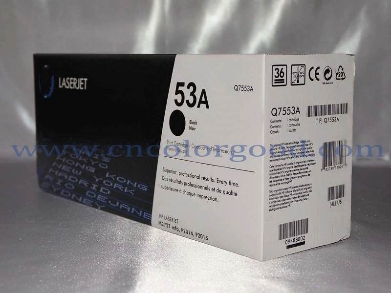 Original Black Q7553A/53A Ink Cartridge Inkjet Printer Toner Cartridge for HP Laserjet 2015