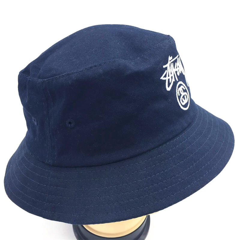 OEM Double Sided Embroidered and Printed Logo Leisure Cap, Barrel Hat Fishing Hat, Leisure Cap Fisherman Hat