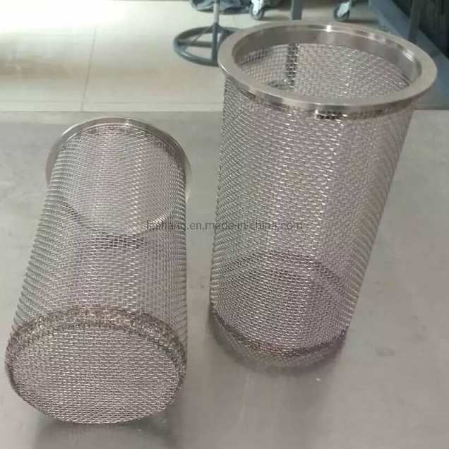 Oval Twill Weave Woven Wire Mesh Stainless Steel Filter Drainer