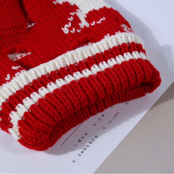 Christmas Hats Winter Acrylic Beanies Knitted Hats