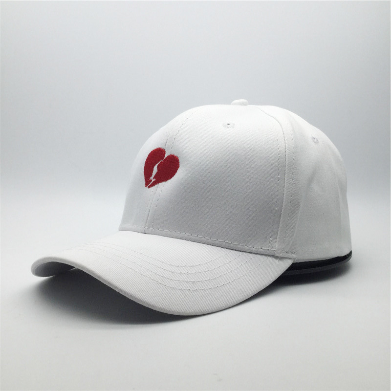 New Broken Heart Embroidered Baseball Cap