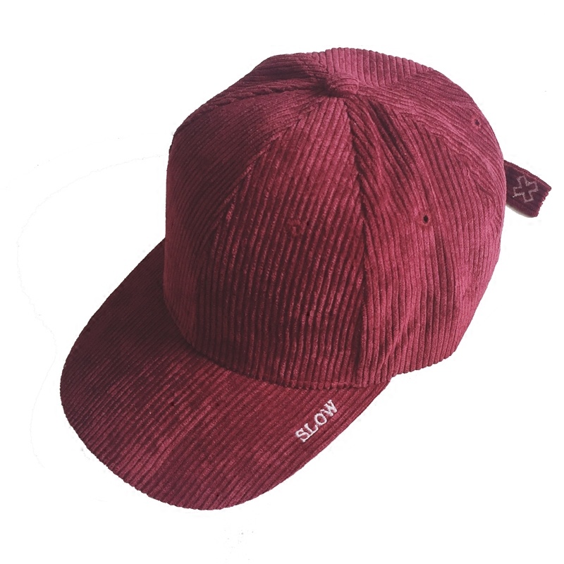 Custom Promotion Embroidery Hat Corduroy Sports Baseball Cap Hat