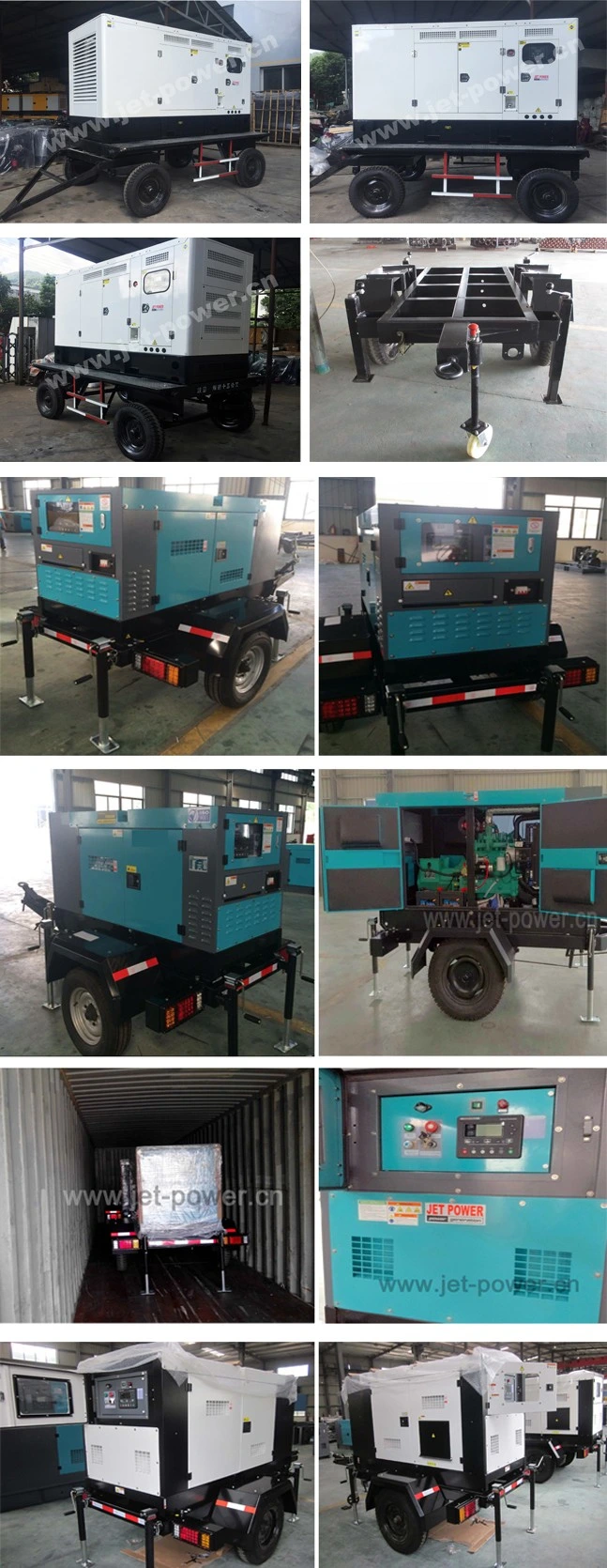 Two Cylinders 10kVA Silent Small Generator Price 3 Phase Diesel Engine