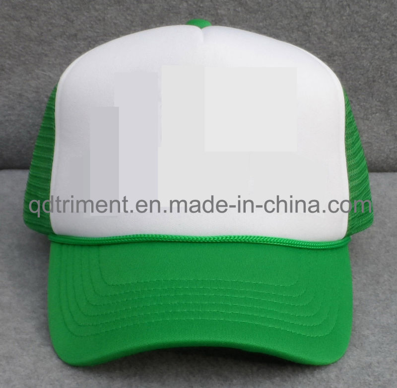 Promotional Sublimation Print Sponge Polyester Mesh Trucker Hat (TRNT012)
