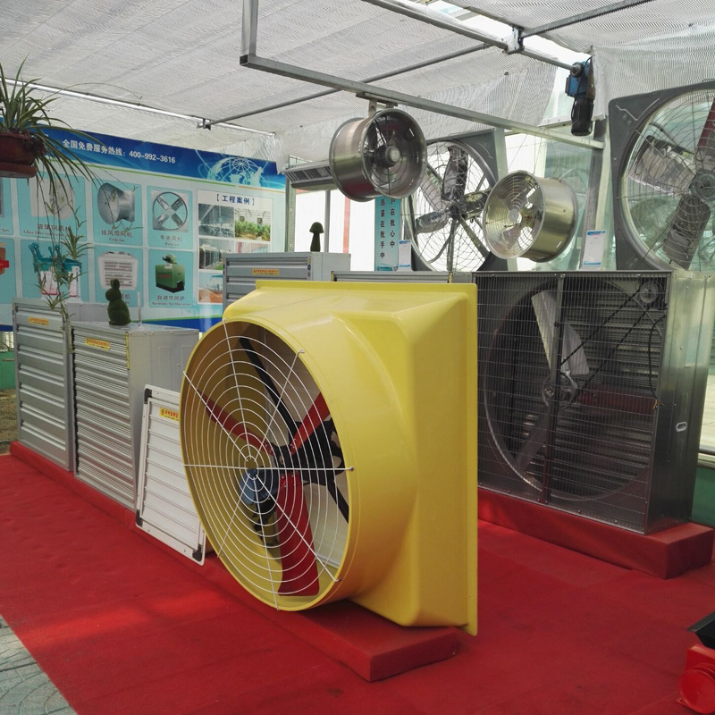 Hot Sale Large Airflow FRP Fan Cone Fan with Plastic Blades