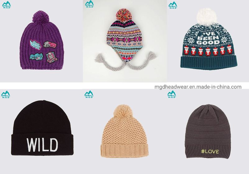 New 2020 Wholesale Custom Embroidery Logo Men Fisherman Beanie Winter Knit Hat The Fisherman Hat for Man
