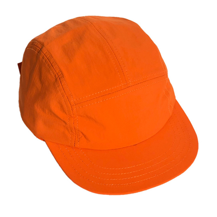 5 Panel 100% Cotton Hat Snapback Hap with Custom Logo
